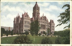 City And County Building Salt Lake City, UT Postcard Postcard