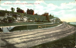 Kersey Coats Drive Looking South Kansas City, MO Postcard Postcard