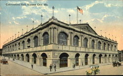 Convention Hall Kansas City, MO Postcard Postcard