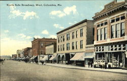 North Side Broadway Postcard