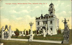 Young's Home, Million-Dollar Pier Postcard