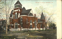 First M. E. Church Postcard