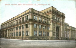 Drexel Institute, 33rd. And Chestnut Sts. Philadelphia, PA Postcard Postcard