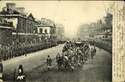 Coronation of Edward VII Addressed to Clara Barton Postcard