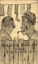 Murphy & Ding Ho Hand Laundry Postcard