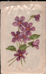 A Sprig of Purple Flowers Postcard