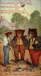 The "Cracker Jack Bears" No. 9 Postcard