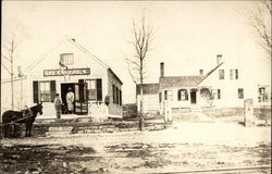 Geo. P. Nichols Store Foster Center, RI Postcard Postcard