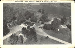 Blanchette's Oakland Park Resort, On Lake Wisconsin Route 2 Poynette, WI Postcard Postcard