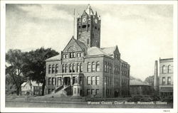 Warren County Court House Postcard