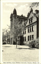 Main Building, James Millikin University Postcard