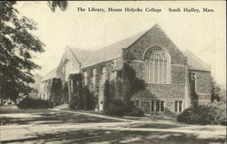 The Library, Mount Holyoke College Postcard