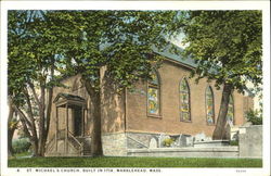 St. Michael's Church Built In 1714 Postcard