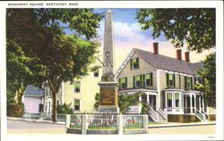 Monument Square Postcard