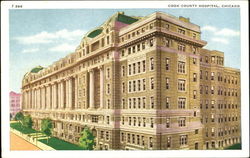 Cook County Hospital Postcard