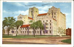 International House, University of Chicago Postcard