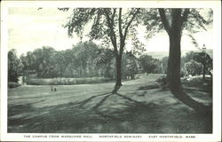 The Campus From Marquand Hall, Northfield Seminary Postcard