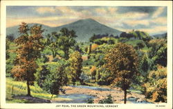 Jay Peak, The Green Mountains Vermont Postcard Postcard