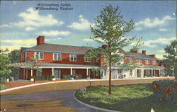 Williamsburg Lodge Postcard