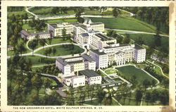 The New Greenbrier Hotel Postcard