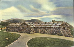 Trail Ridge Museum And Post Office At Fall River Pass, Trail Ridge Road Postcard