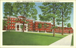 Salem College Winston-Salem, NC Postcard Postcard