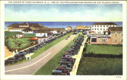 The Center Of Carolina Beach North Carolina Postcard Postcard