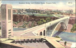 Rainbow Bridge And Carillon Tower Postcard