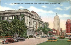 Looking East From Court Of Honor Postcard