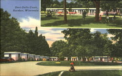 Devi-Dells Court, U. S. Highway 12 Baraboo, WI Postcard Postcard