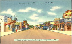 Street Scene Postcard