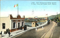 New International Bridge Postcard