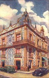 The Famous House Of Tiles Casa De Los Azulejos Mexico Postcard Postcard