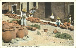 Pottery Market Guanajuata, Mexico Postcard Postcard