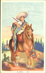 El Rapto Mexico Postcard Postcard