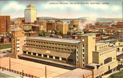 Canadian National Railways Station Postcard