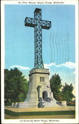 The Mount Royal Cross Postcard