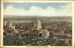 The City Of Montreal Postcard