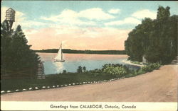 Greetings From Calabogie Ontario Canada Postcard Postcard