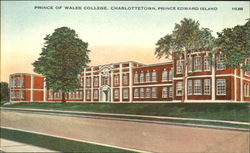 Prince Of Wales College Charlottetown, PE Canada Prince Edward Island Postcard Postcard