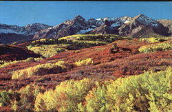 Autumn In The Colorado Rockies Postcard