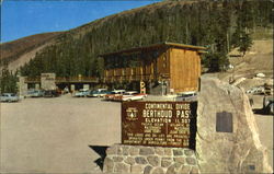 Berthoud Pass, U. S. Highway 40 Postcard