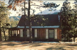 Woodland Hills Lodge Postcard