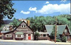 Stagecoach Inn Manitou Springs, CO Postcard Postcard