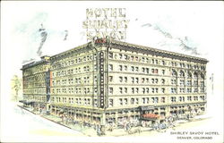 Shirley Savoy Hotel Postcard