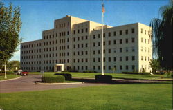 United States Veterans Hospital Postcard