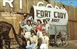 A Big Hello From The Fort Cody Gang North Platte, NE Postcard Postcard