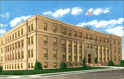 National Headquarters Building, Supreme Forest Woodmen Circle Postcard