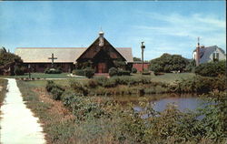 St. Mary's Star Of The Sea, Catholic Church Postcard