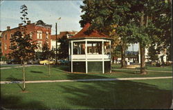 The Bandstand In Village Park Restored In 1971 Lyons, NY Postcard Postcard